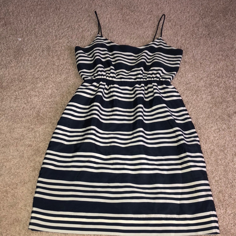 Striped J. Crew dress